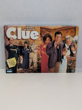 Clue Classic Detective Family Board Game Parker Brothers 1998 Complete